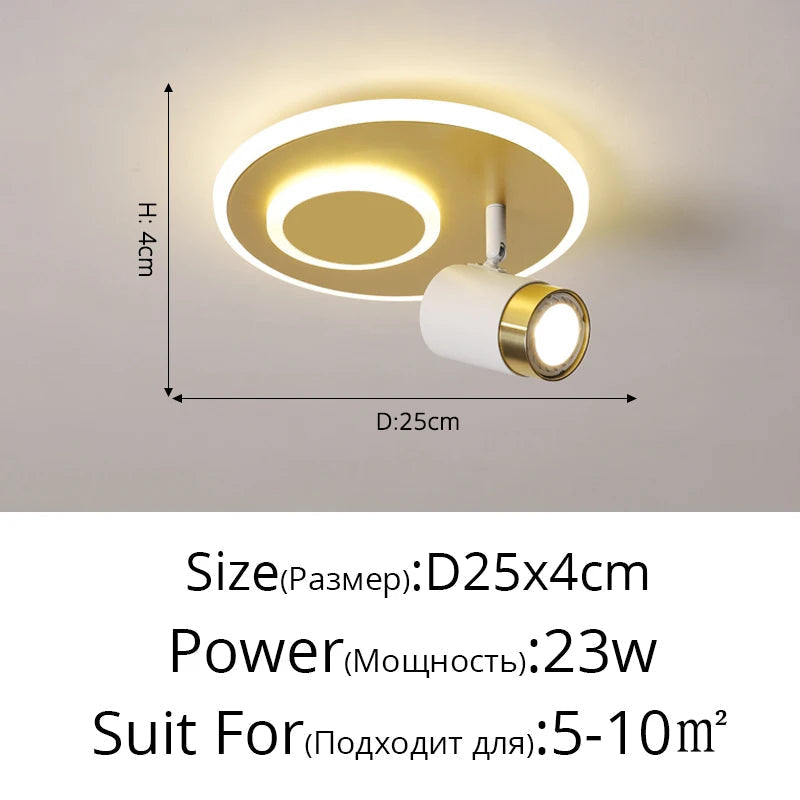 spot led monté en surface pour allée et porche