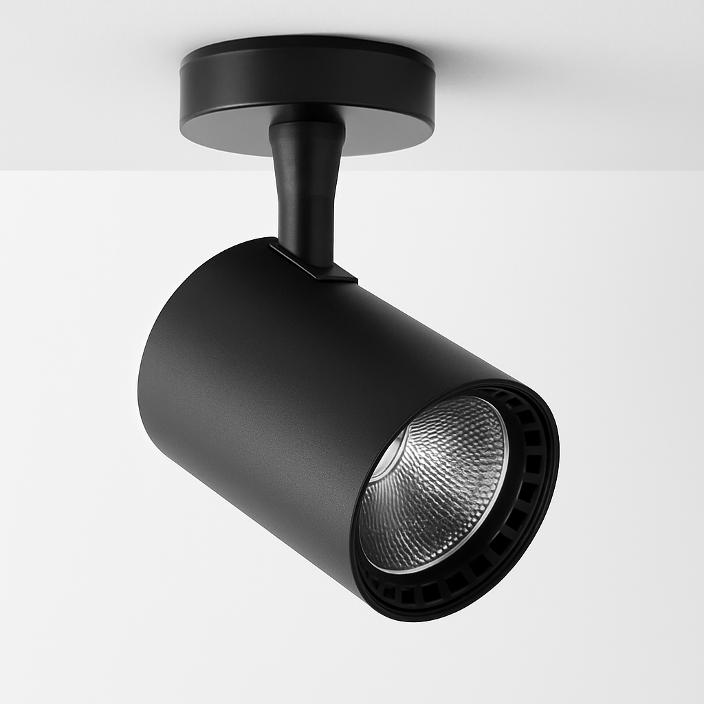 spot led orientable pour magasins et expositions