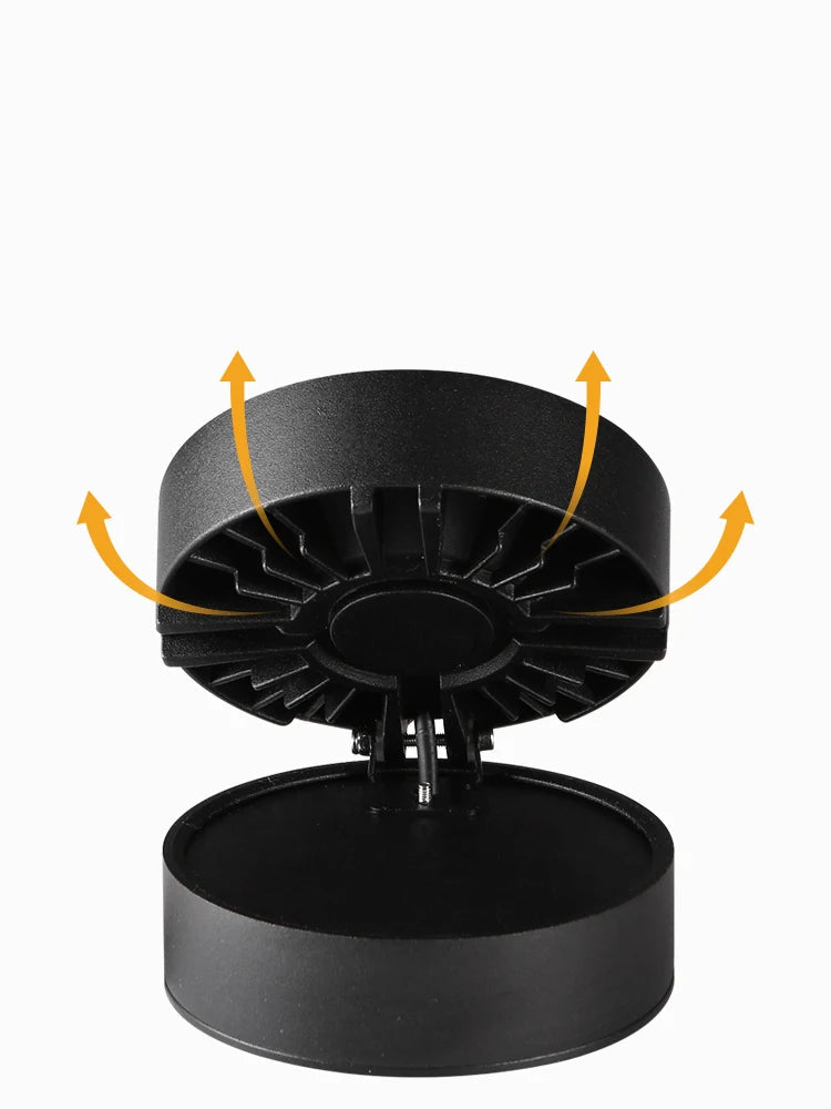 spot led pliable encastrable en aluminium pour maison ou bureau