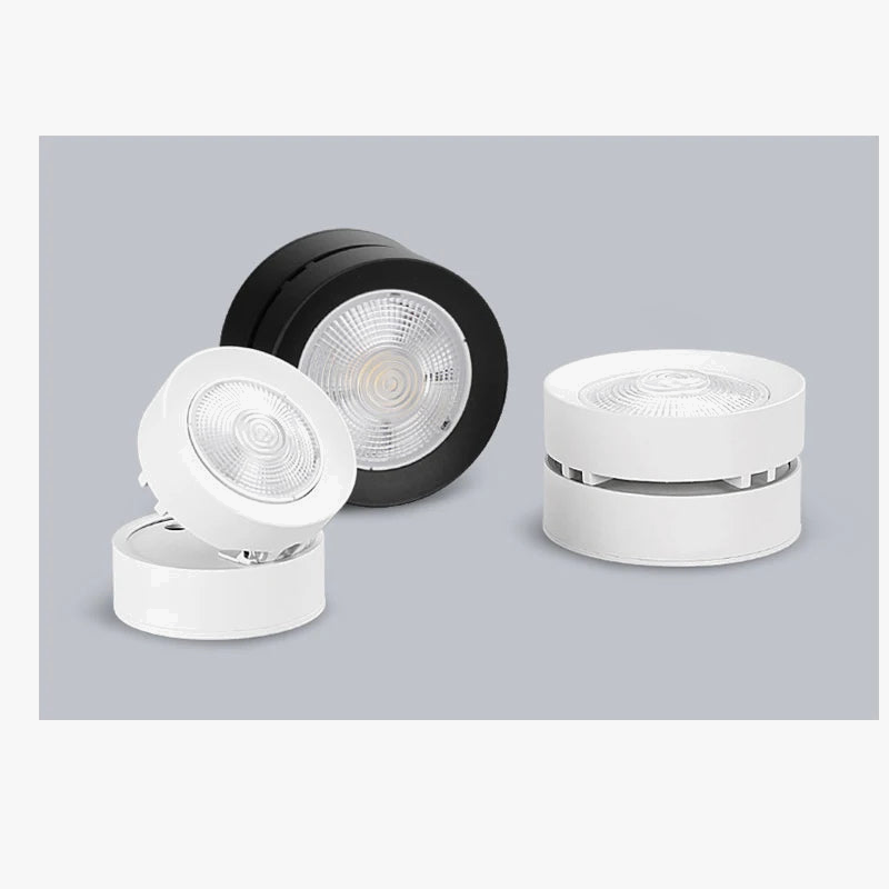 spot led pliable encastrable en aluminium pour maison ou bureau