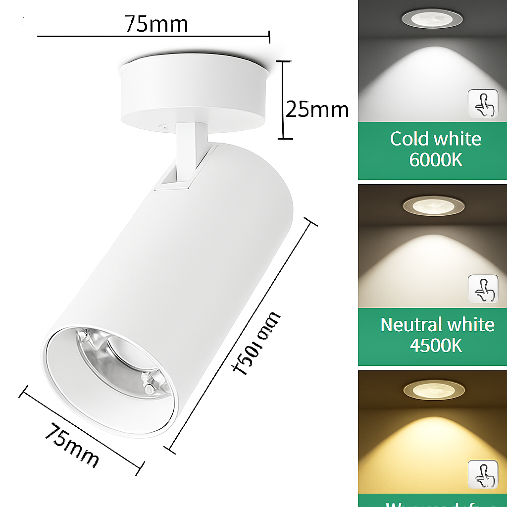 spot led pour éclairage intérieur design et moderne