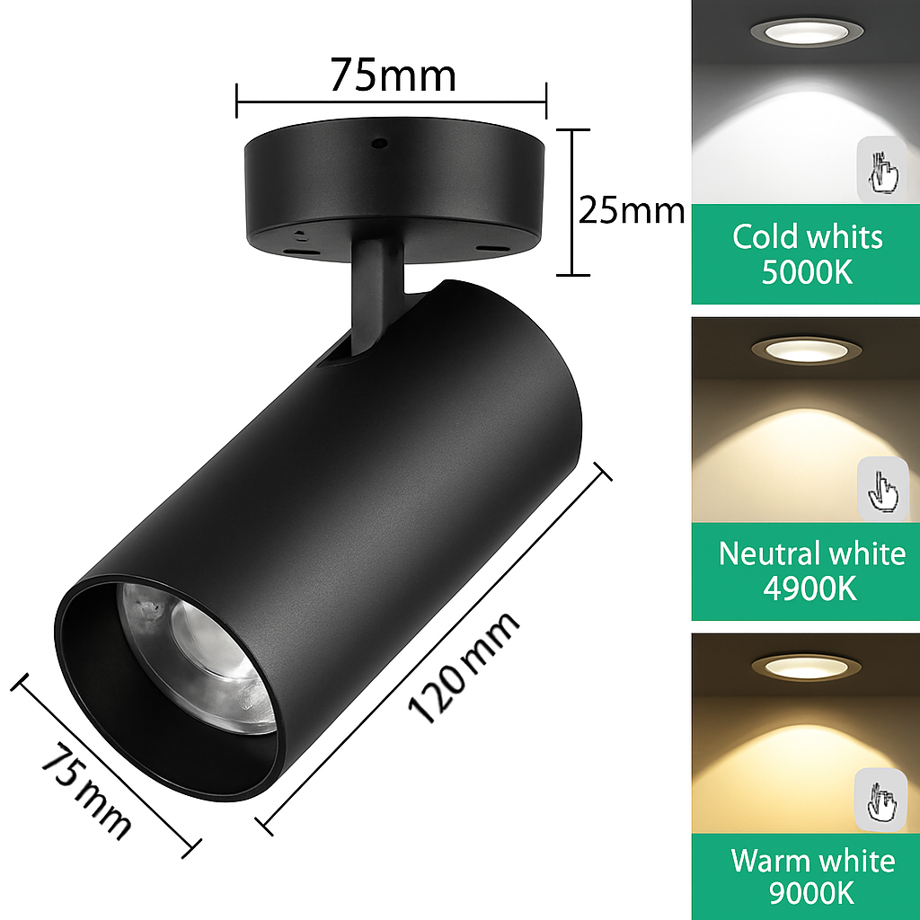 spot led pour éclairage intérieur design et moderne