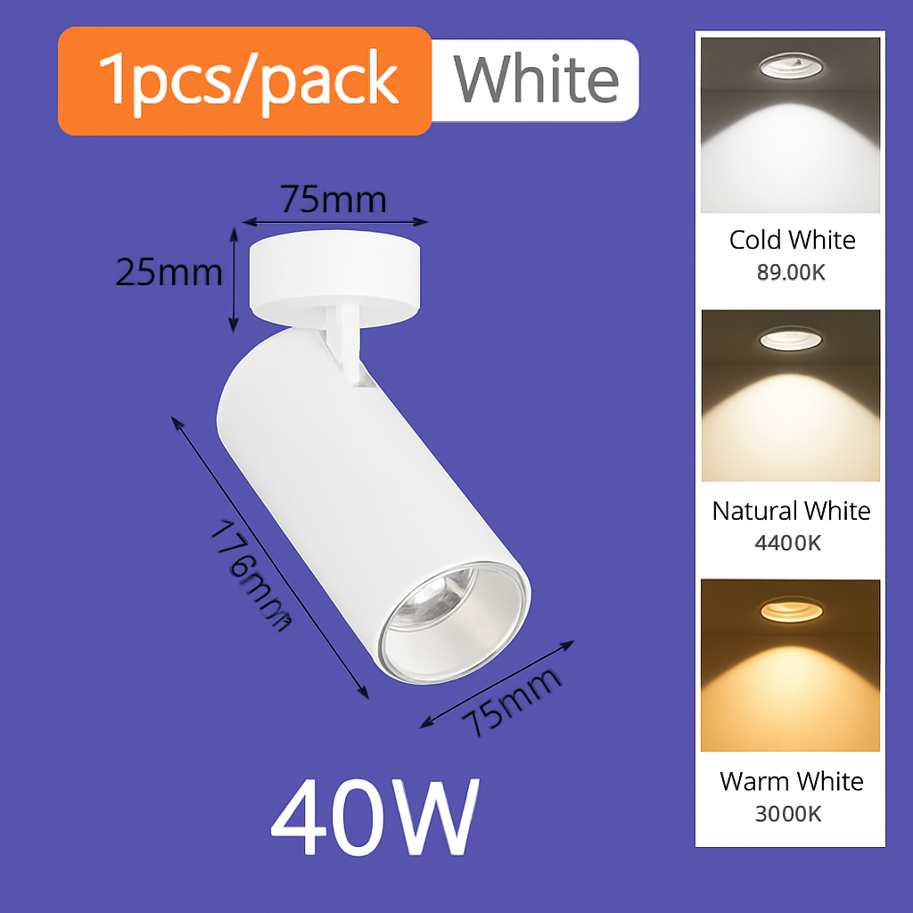 spot led pour éclairage intérieur design et moderne