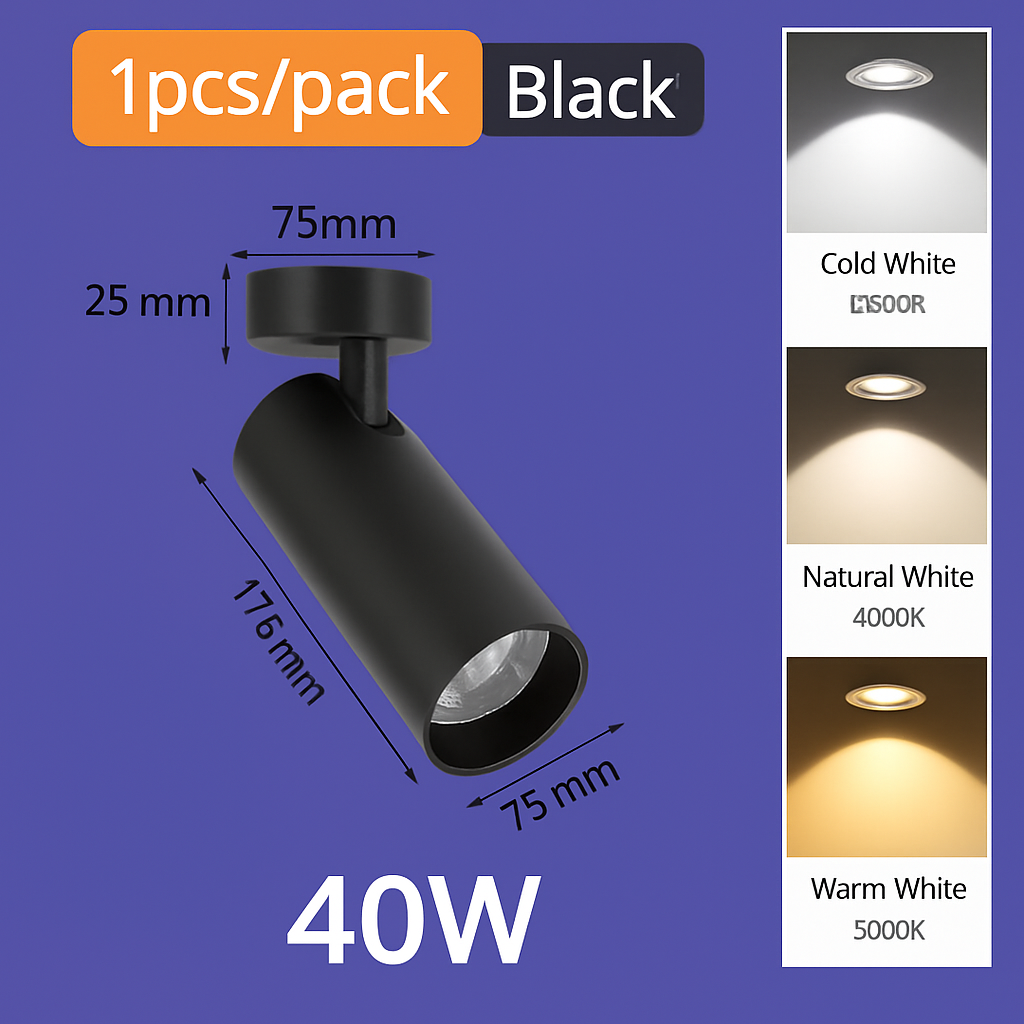 spot led pour éclairage intérieur design et moderne