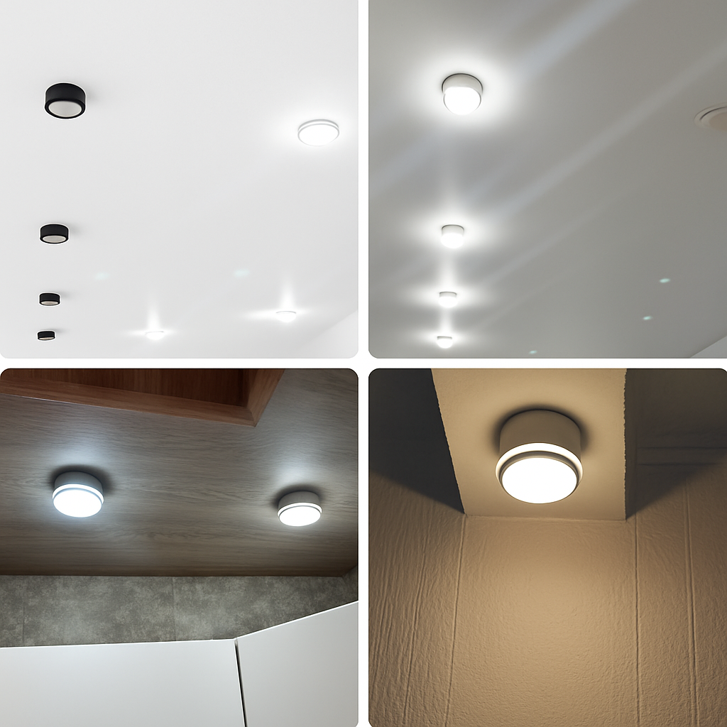 spot led pour plafond éclairage intérieur moderne et élégant