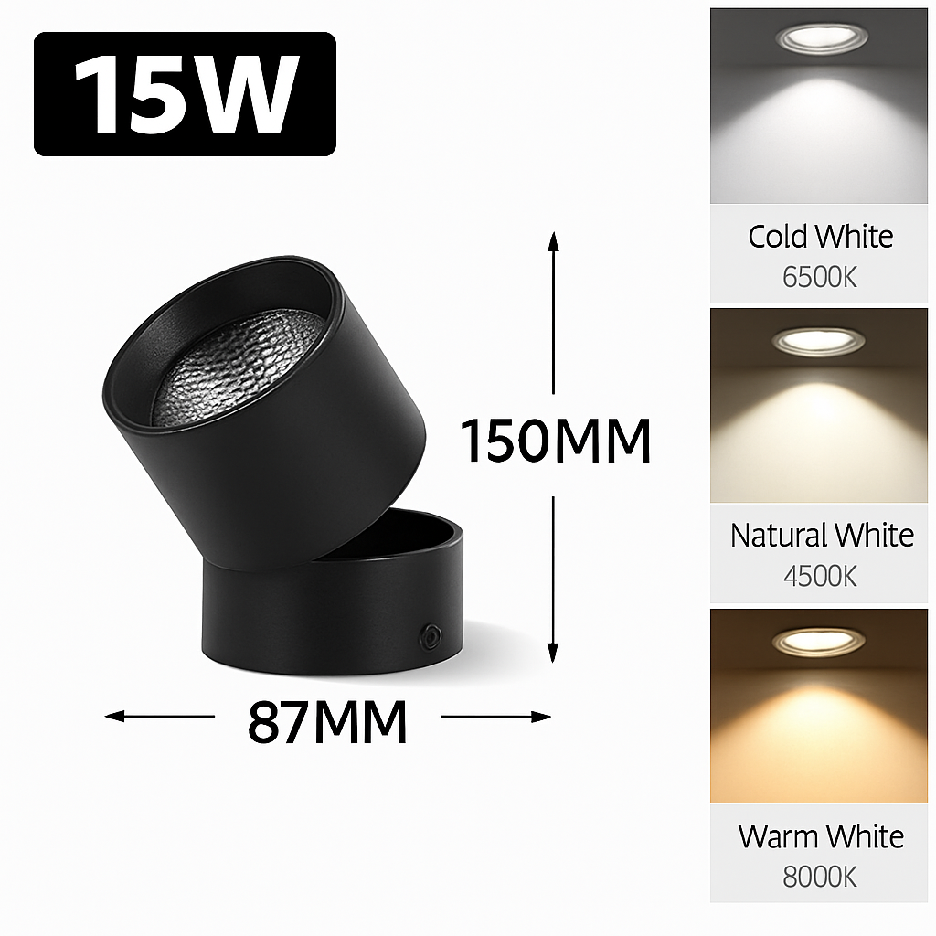 spot led pour plafond éclairage intérieur moderne et élégant
