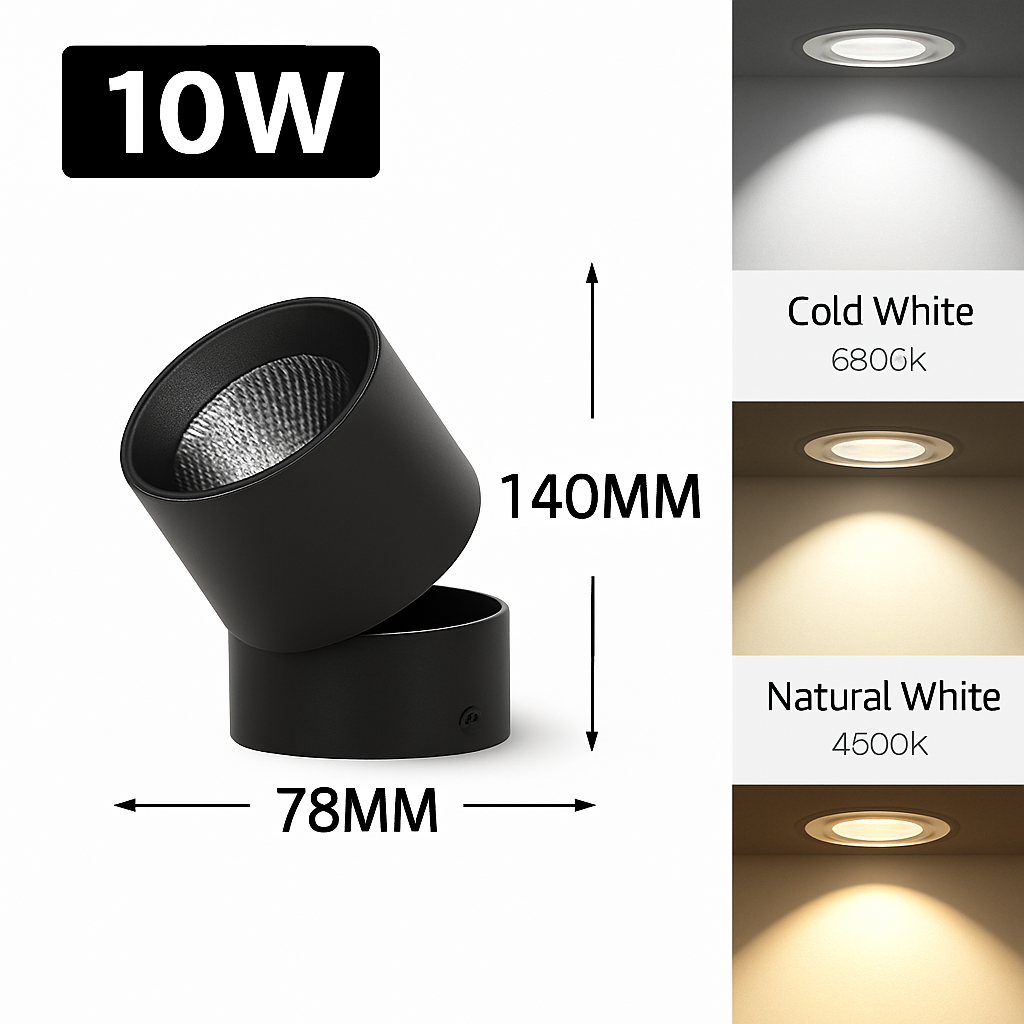 spot led pour plafond éclairage intérieur moderne et élégant