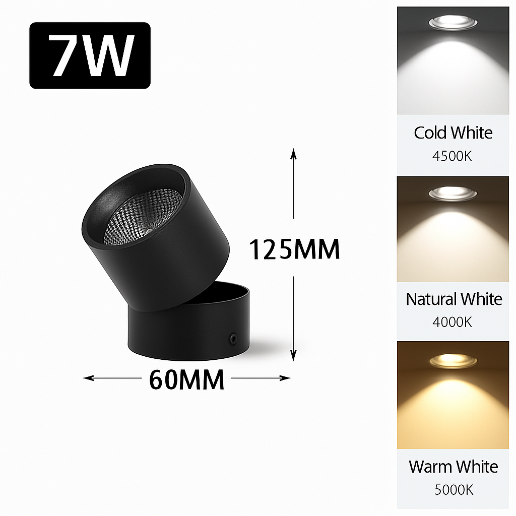 spot led pour plafond éclairage intérieur moderne et élégant