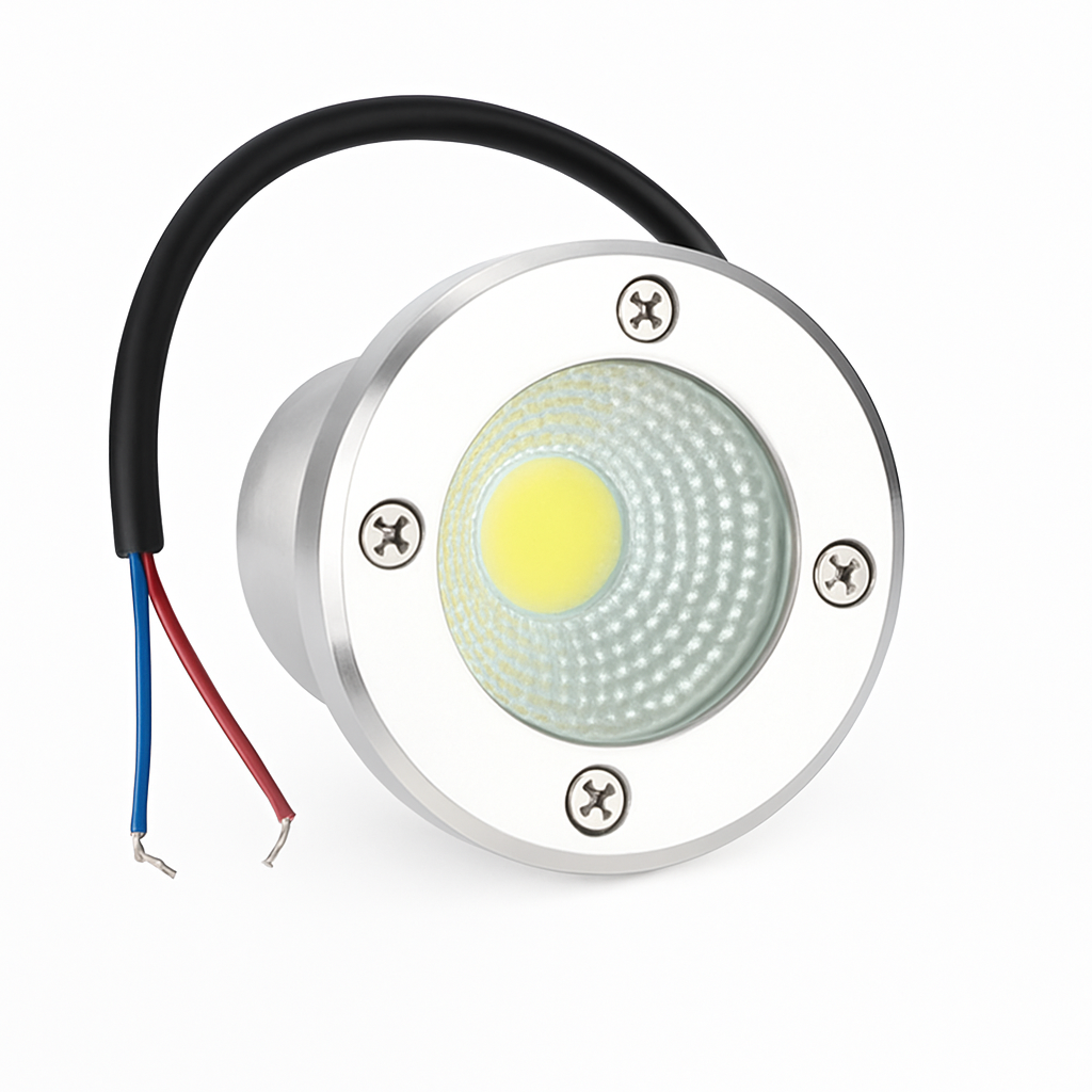 spot led souterrain pour jardin et aménagement extérieur