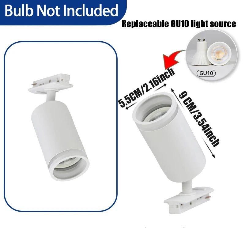 spot led sur rail pour éclairage intérieur moderne et fonctionnel