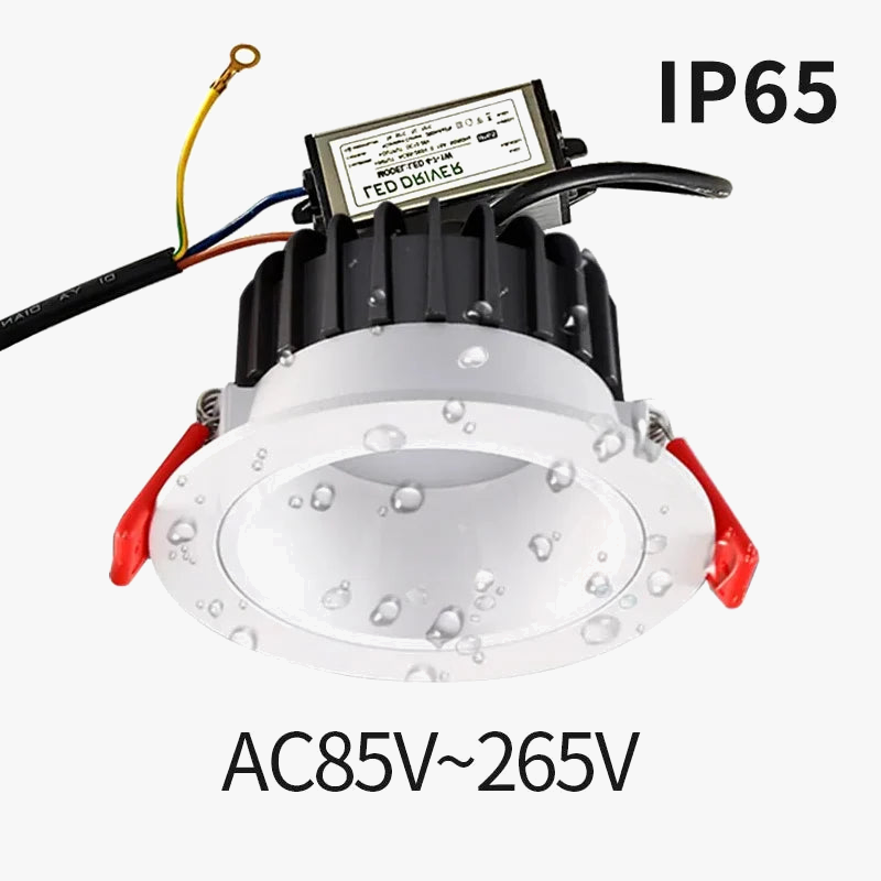 spot led étanche dimmable pour éclairage extérieur intégré