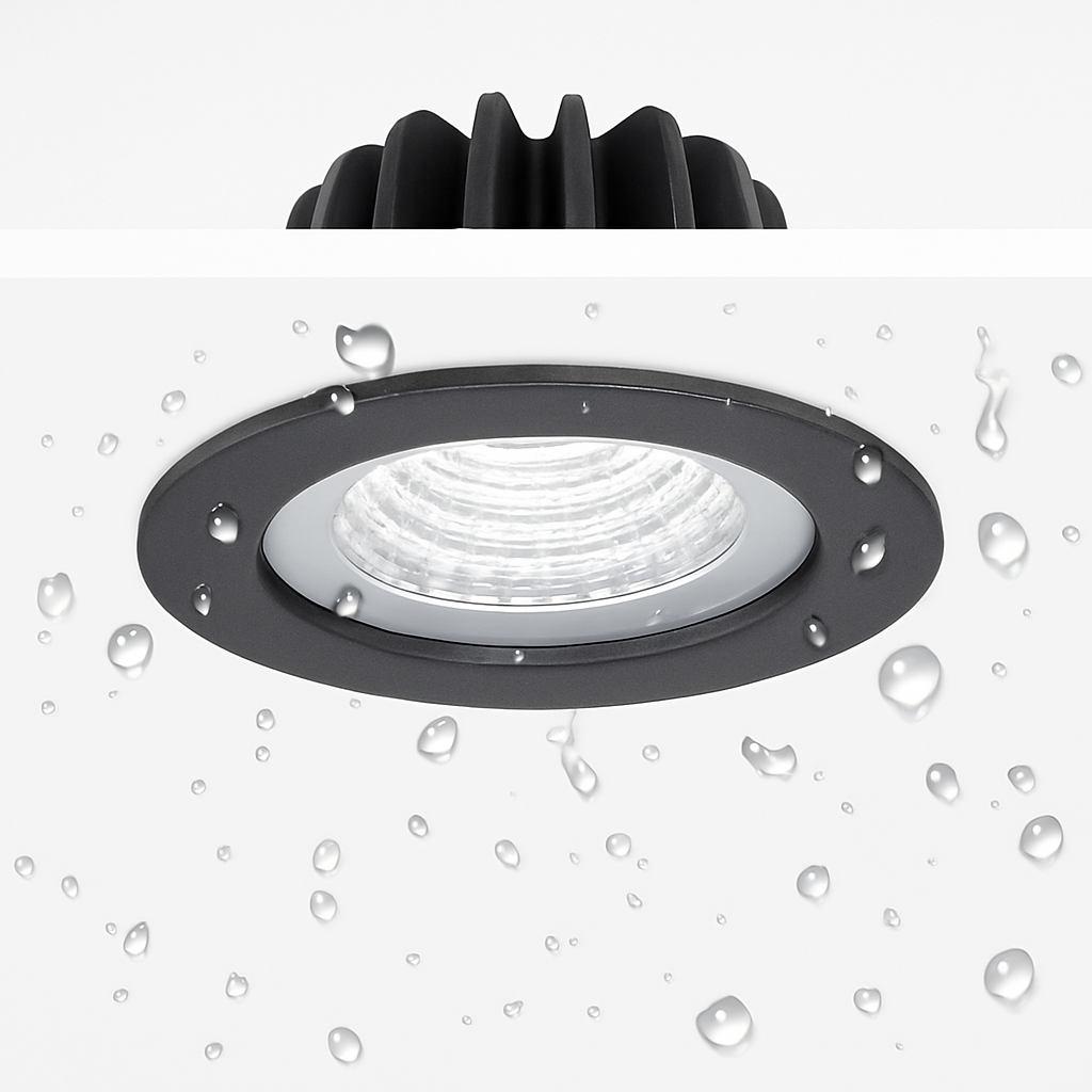 spot led étanche et ignifuge pour sauna et bain de vapeur