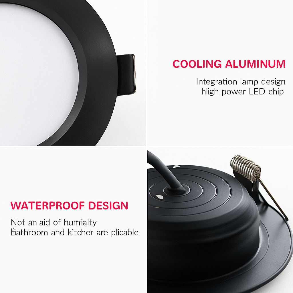 spot led étanche pour éclairage intérieur et extérieur
