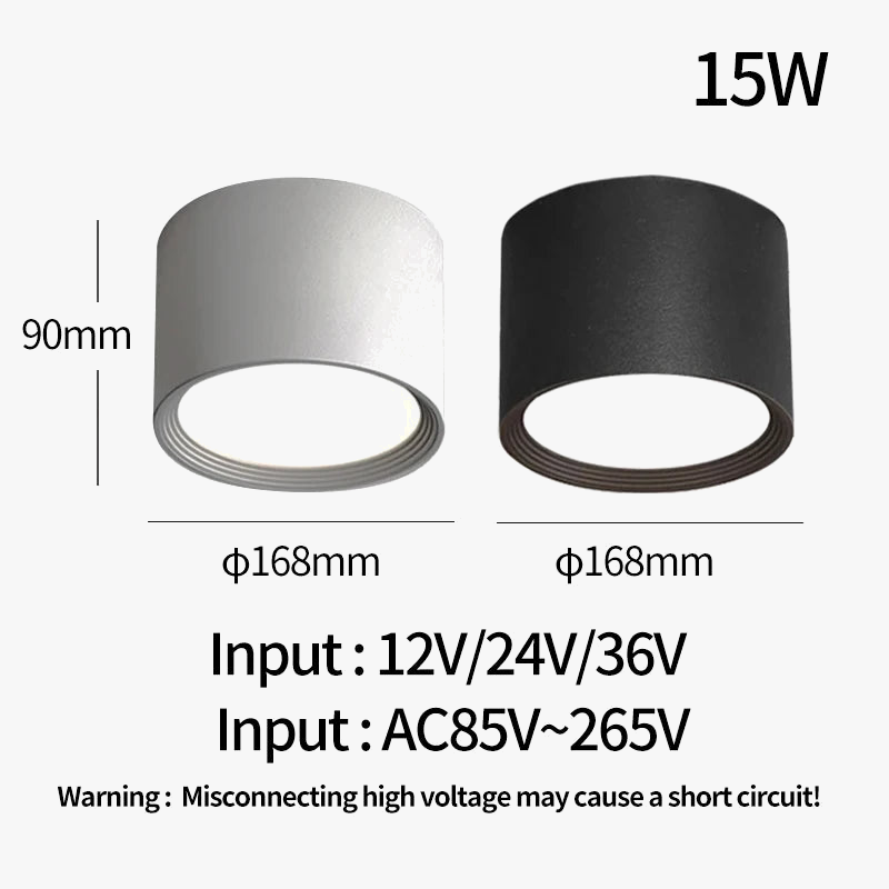 spot led étanche pour extérieur éclairage haute luminosité montage surface