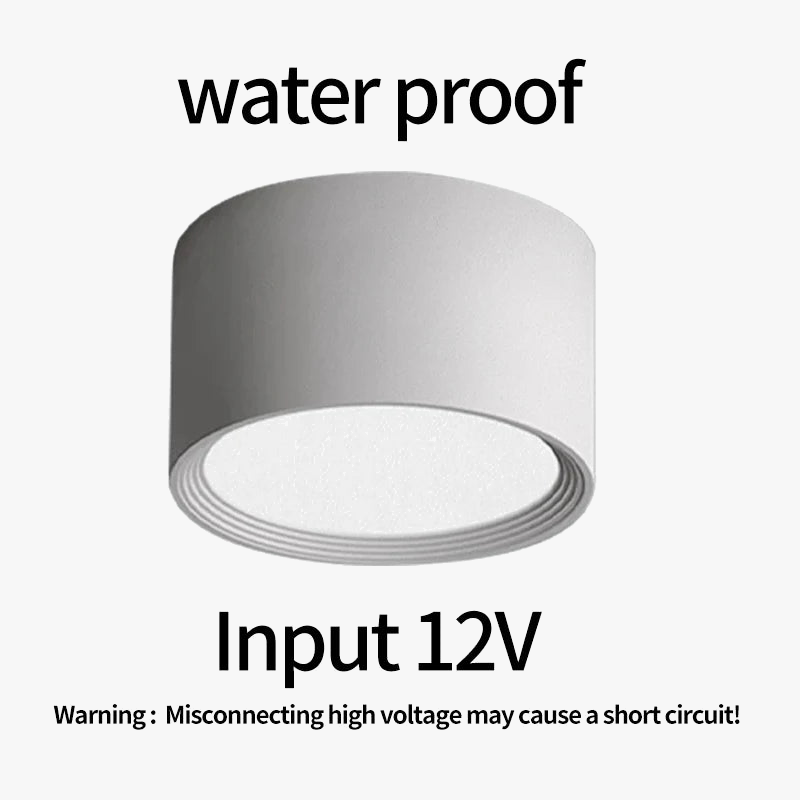 spot led étanche pour extérieur éclairage haute luminosité montage surface