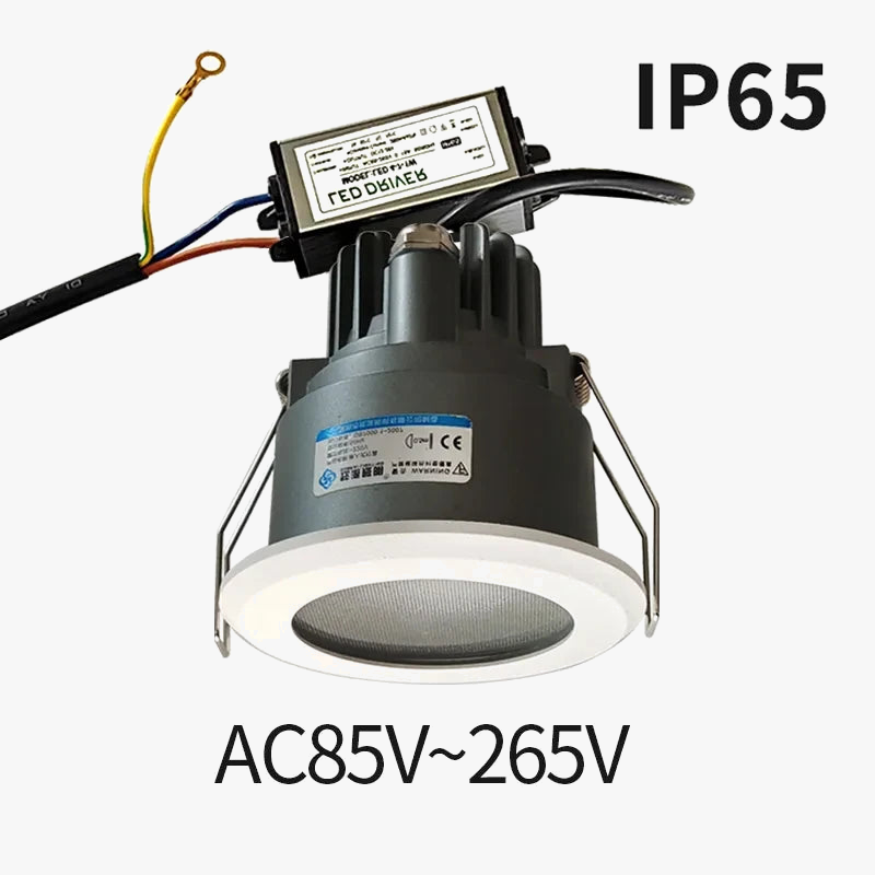 spot led étanche pour installation extérieure et zones humides
