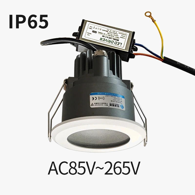 spot led étanche pour installation extérieure et zones humides