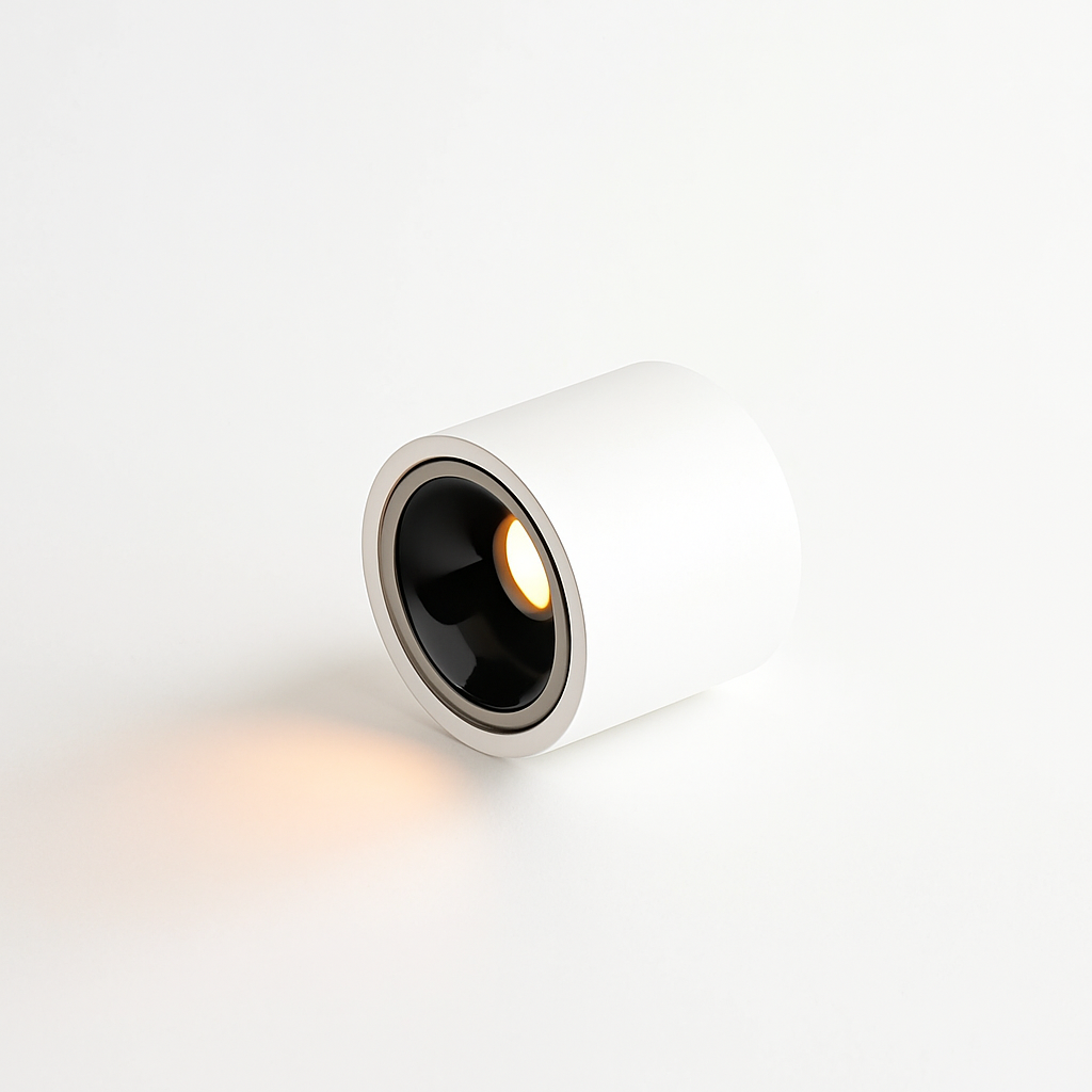 spot led ultra mince en aluminium réglable anti éblouissement moderne