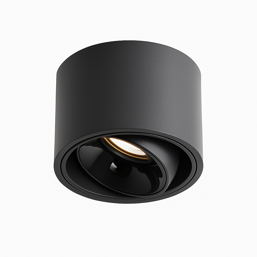 spot led ultra mince en aluminium réglable anti éblouissement moderne