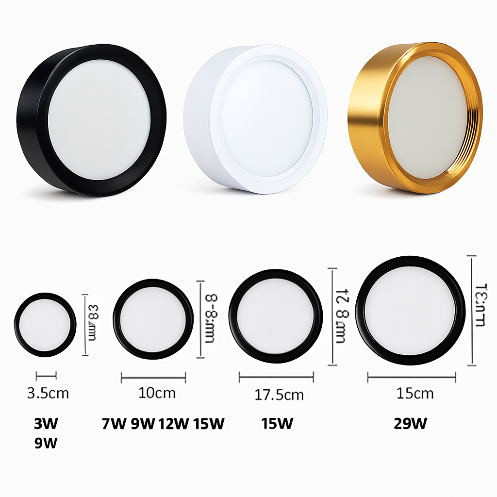 Spot LED Ultra mince sans conducteur