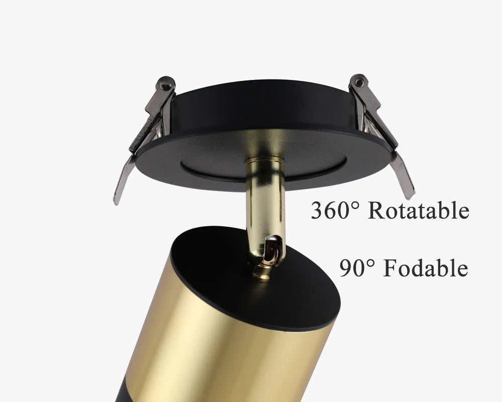 spot led vintage industriel encastré spot luminaire