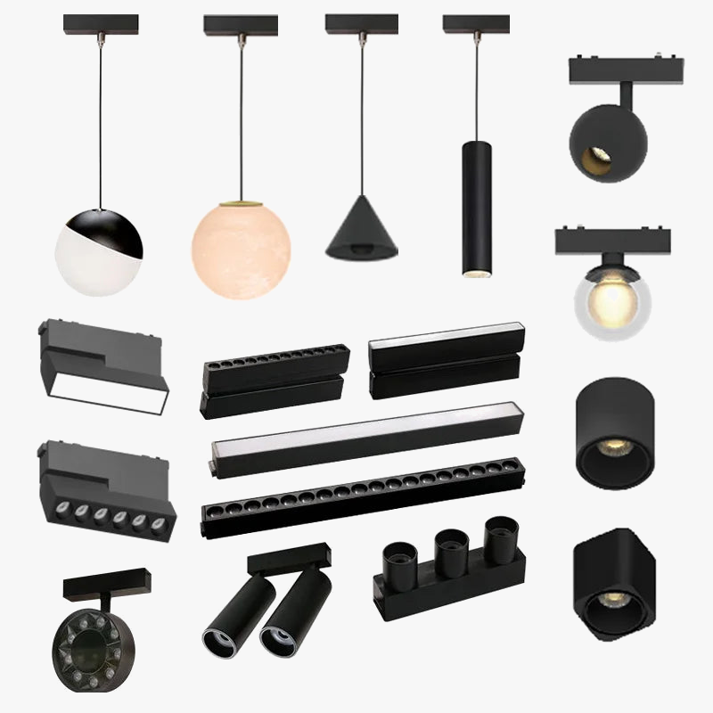 spot lumineux intelligent magnétique tuya zigbee à intensité variable