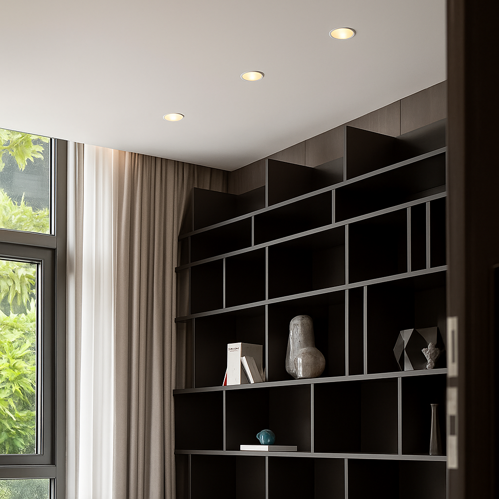 spot lumineux led encastrable anti-éblouissement pour intérieur