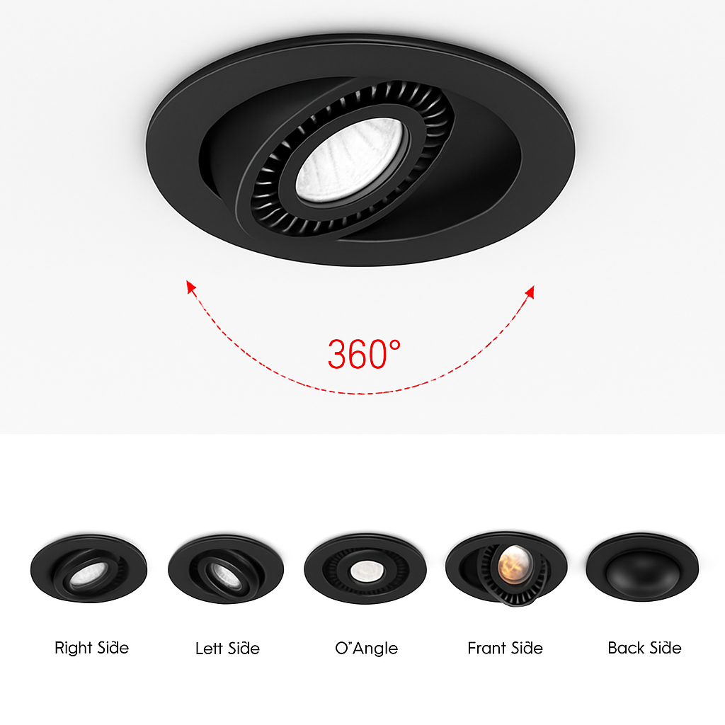 Spot lumineux LED encastrable au plafond