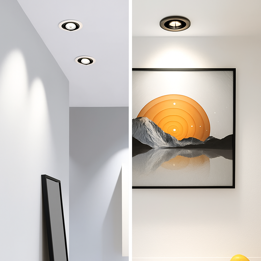 Spot lumineux LED encastrable au plafond