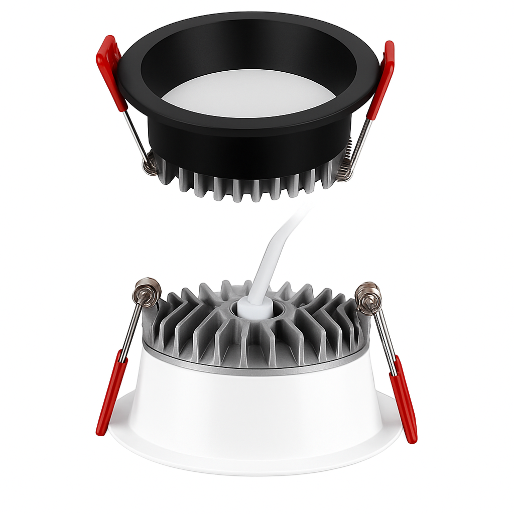 Spot lumineux LED encastrable avec technologie COB