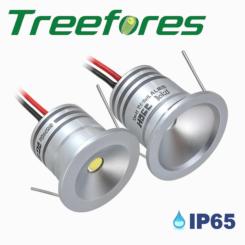 Spot lumineux LED encastrable conforme à la norme IP65