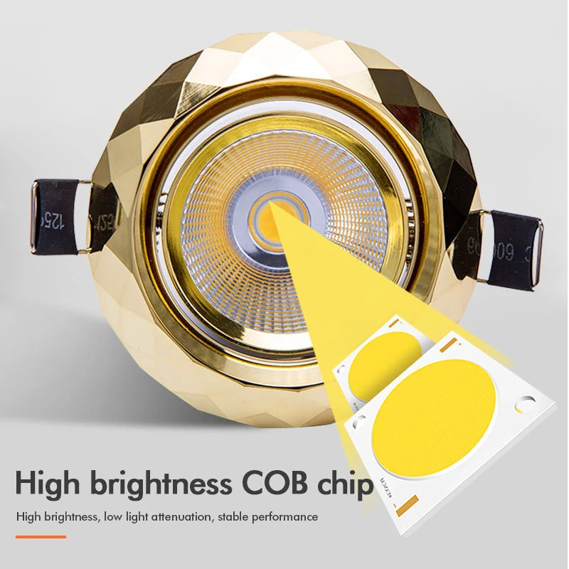 Spot lumineux LED encastrable pour le plafond