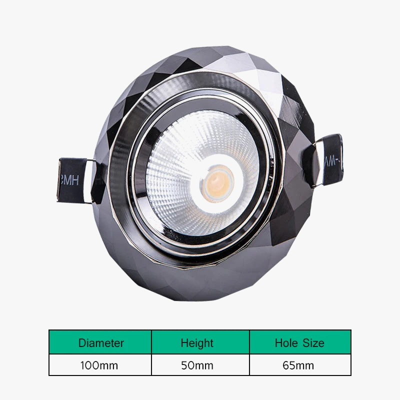 Spot lumineux LED encastrable pour le plafond