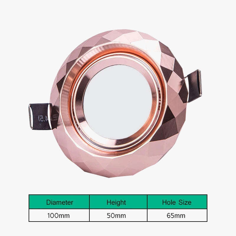 Spot lumineux LED encastrable pour le plafond