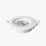 Spot lumineux LED encastrable rond pour salle de bain