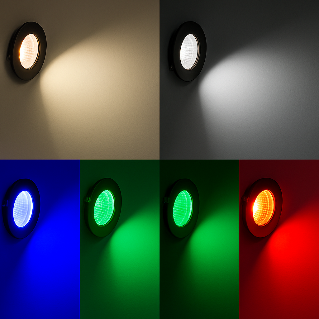 Spot lumineux led imperméable conforme à la norme IP65