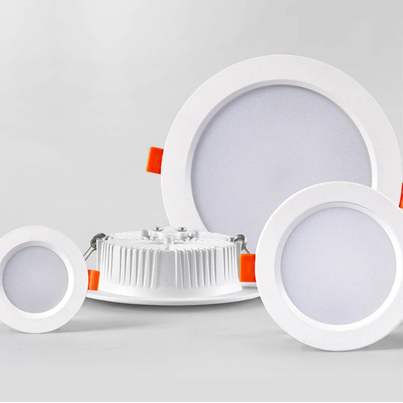 Spot lumineux LED rond encastrable pour le plafond