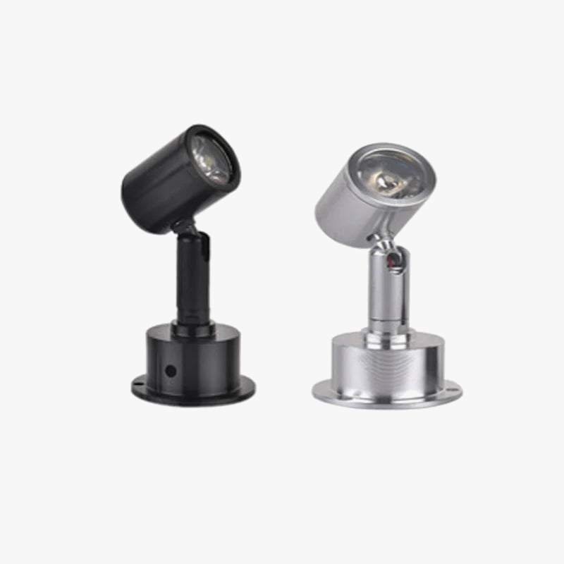 Spot lumineux LED rotatif pour armoire