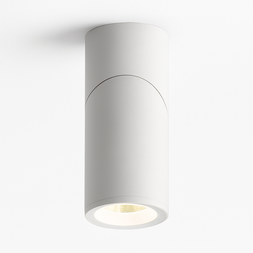 Spot moderne LED cylindrique amovible 90 degrés Maggy
