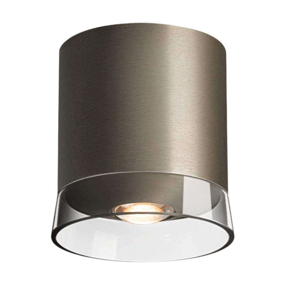 Spot Non Encastrable en Nickel et Verre – Compact, Plafond — Bogue