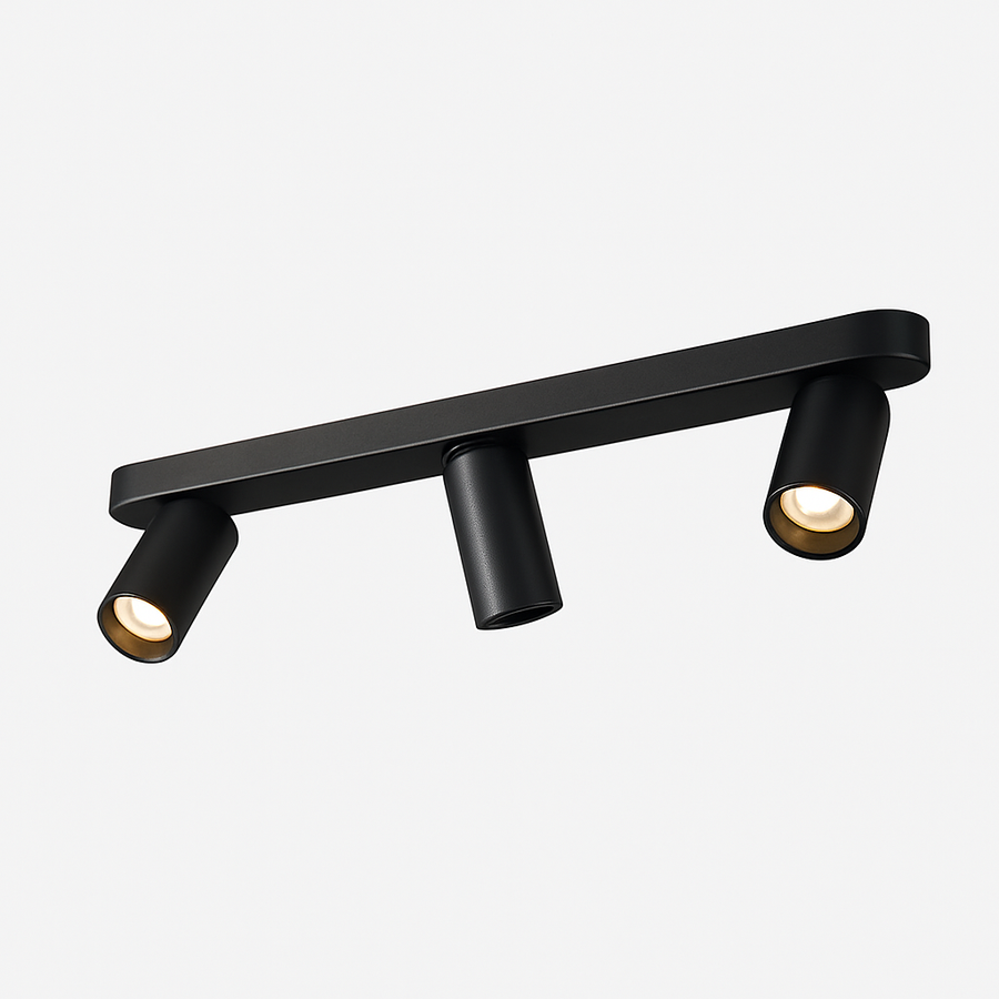Spot moderne LED rond avec plusieurs cylindres Surface