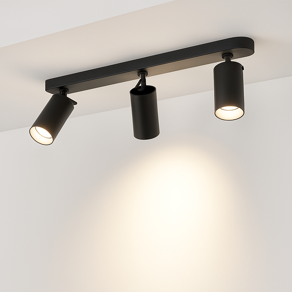 Spot moderne LED rond avec plusieurs cylindres Surface