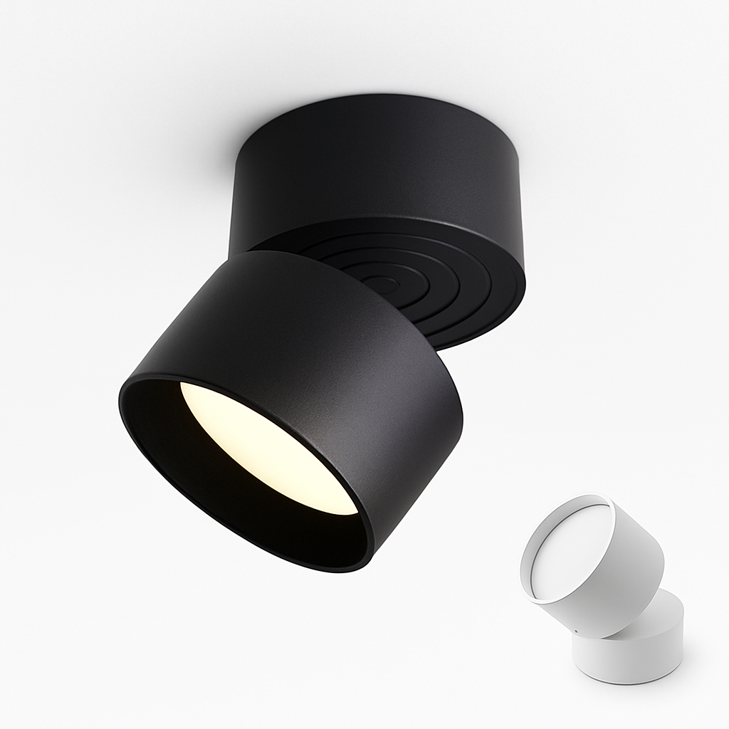 Spot moderne rond LED orientable Loft