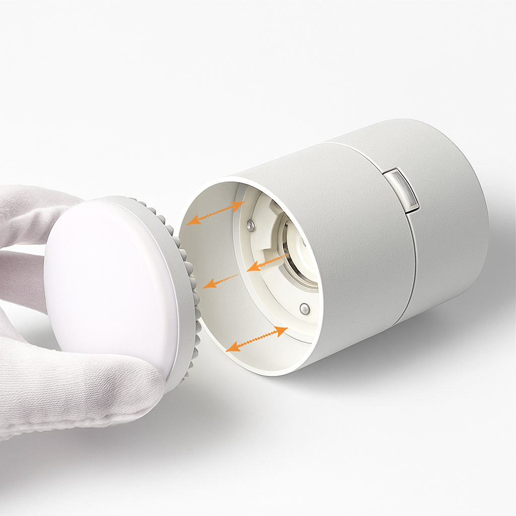 Spot moderne rond LED orientable Loft