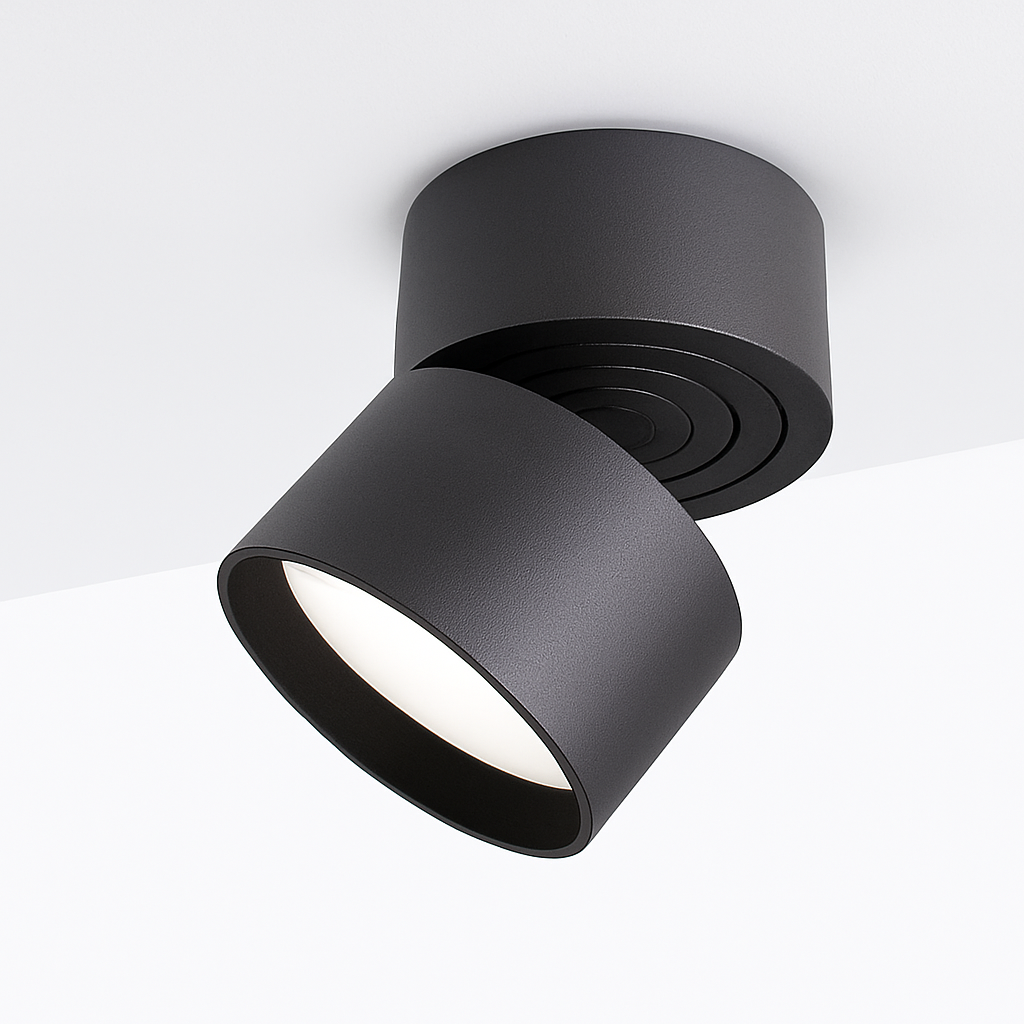 Spot moderne rond LED orientable Loft