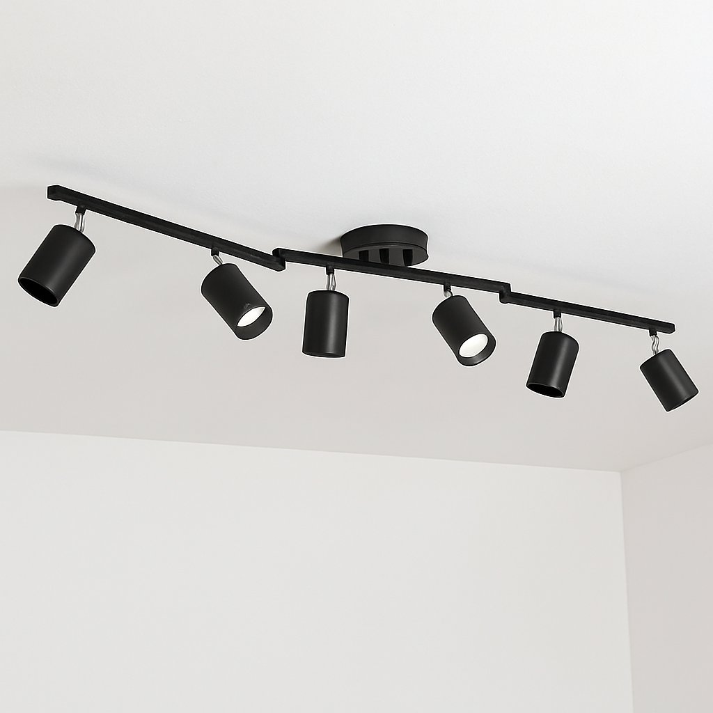 Spot Plafond Salon Dressing Rail Éclairage Surface Chambre Vitrine