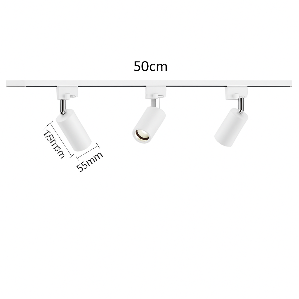 Spot Plafond Salon Dressing Rail Éclairage Surface Chambre Vitrine