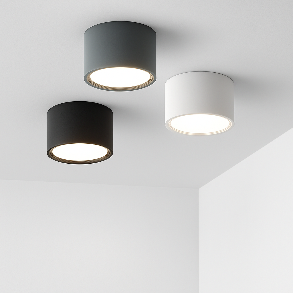 spot rond monté en Surface nordique Led petit projecteur couloir entrée lumière allée lumière éclairage intérieur