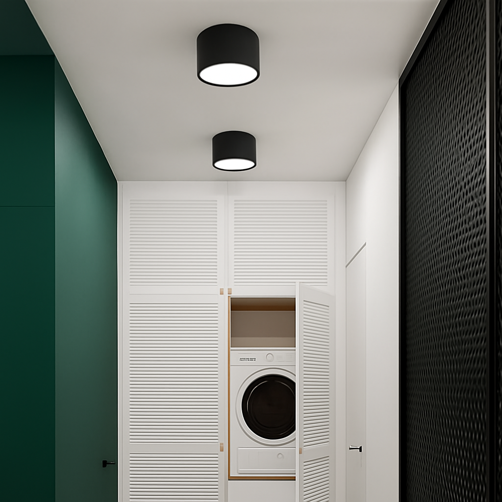 spot rond monté en Surface nordique Led petit projecteur couloir entrée lumière allée lumière éclairage intérieur
