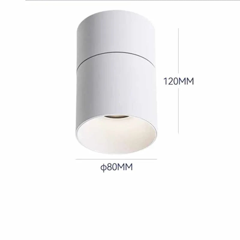 spot rotatif 355 degrés éclairage directionnel bande pliable intérieur